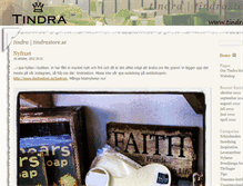 Tablet Screenshot of blogg.tindrastore.se